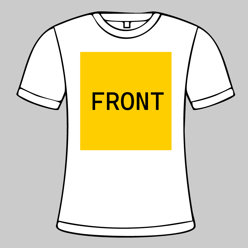 Front - Print Location