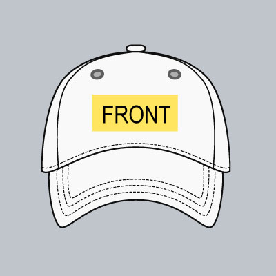 HAT-Front - Print Location