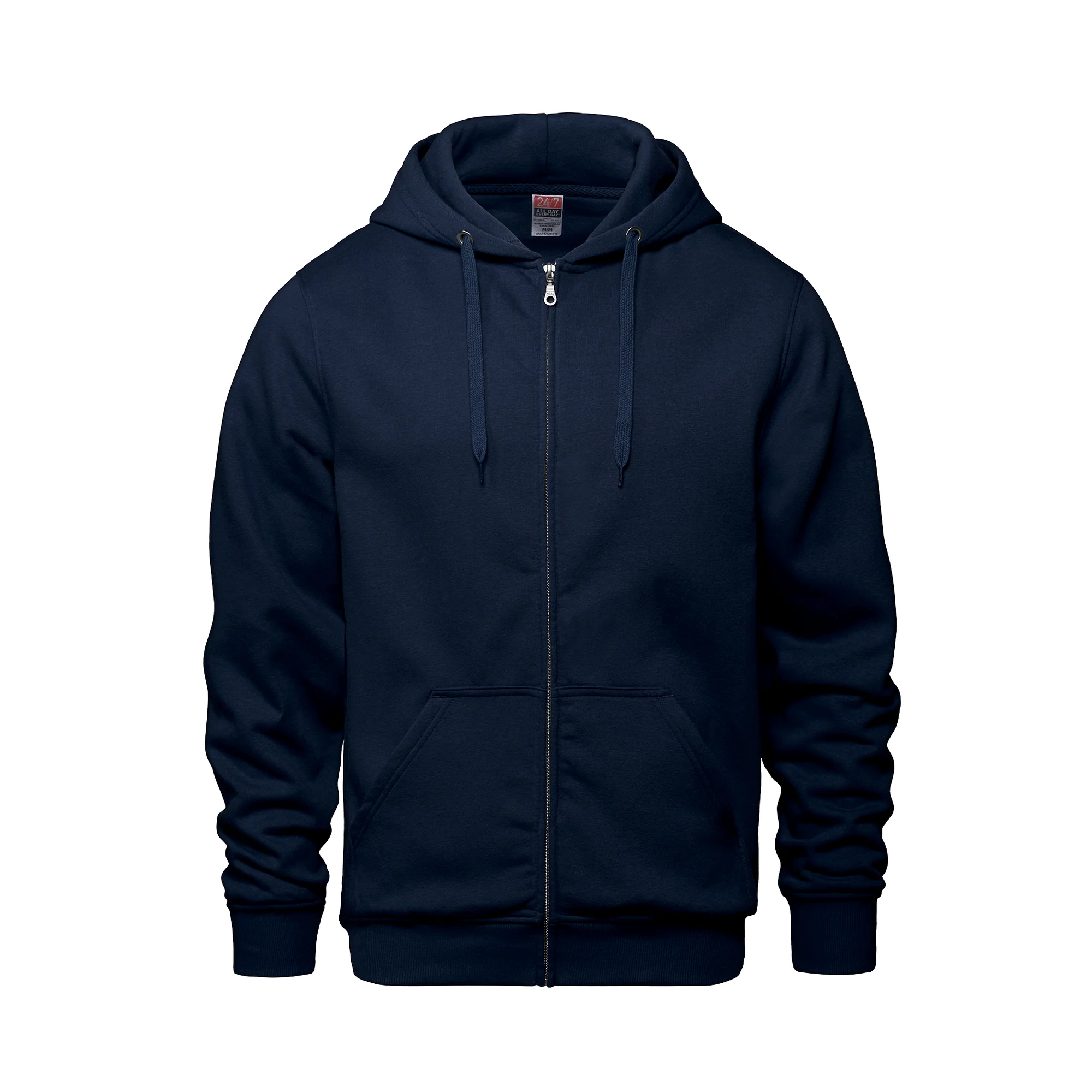 Adult Full Zip Hooded Sweatshirt-CSW - Color Image 1