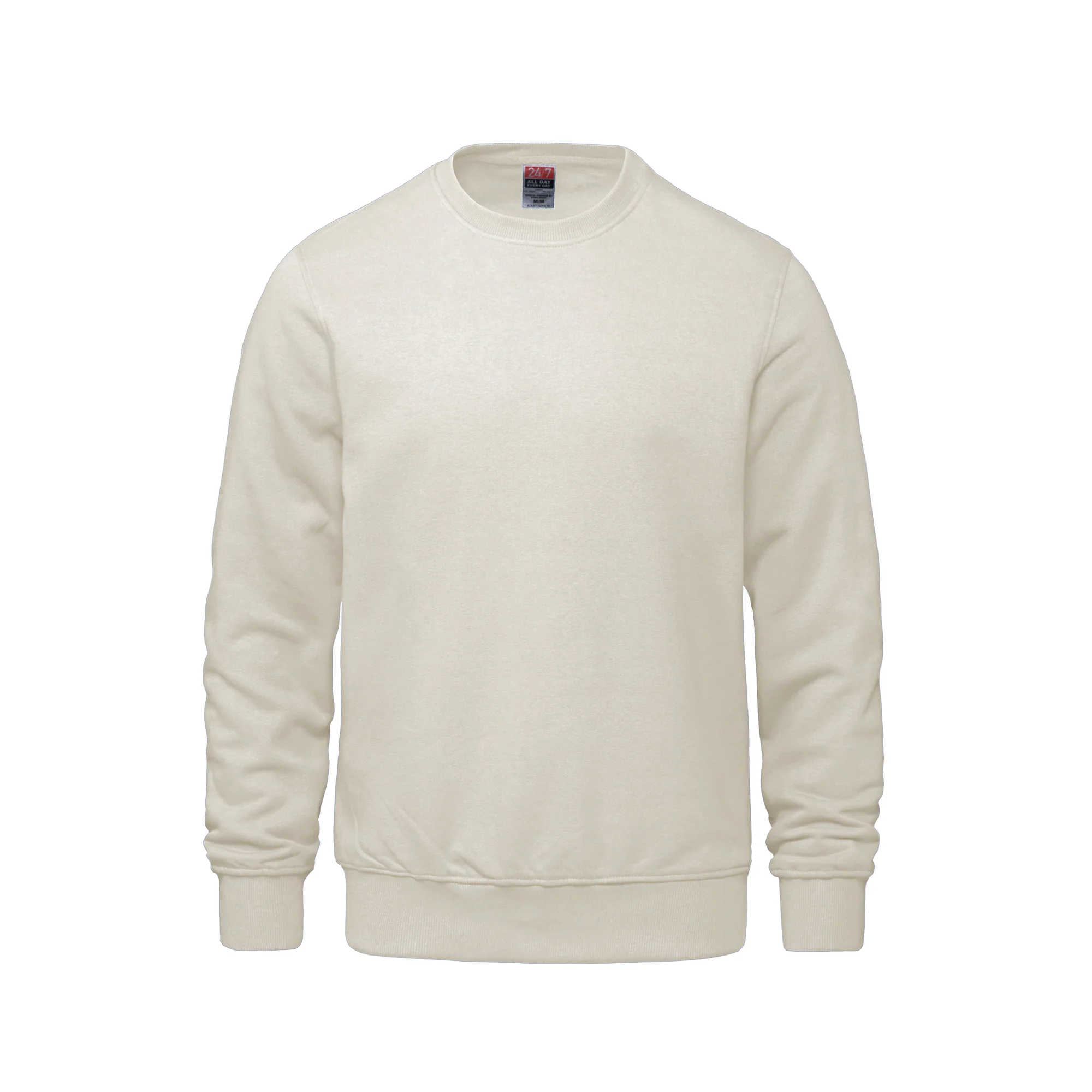 Adult Crewneck Pullover Sweatshirt-CSW - Color Image 1