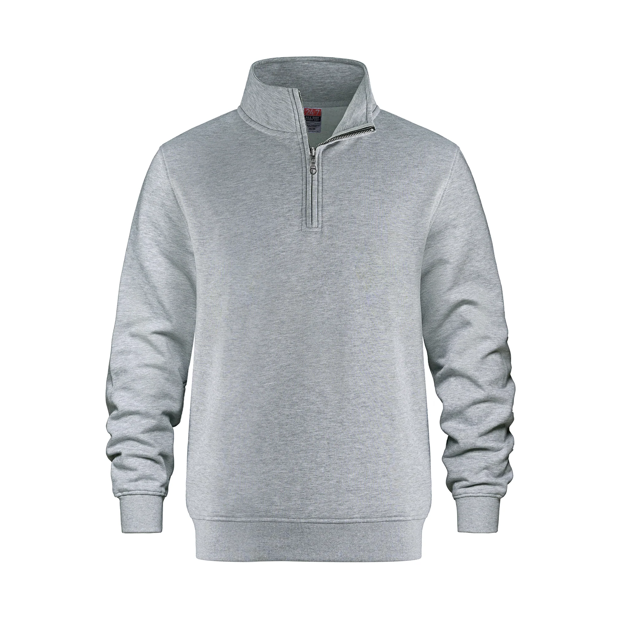 Adult 1/4 Zip Sweatshirt-CSW - Color Image 1