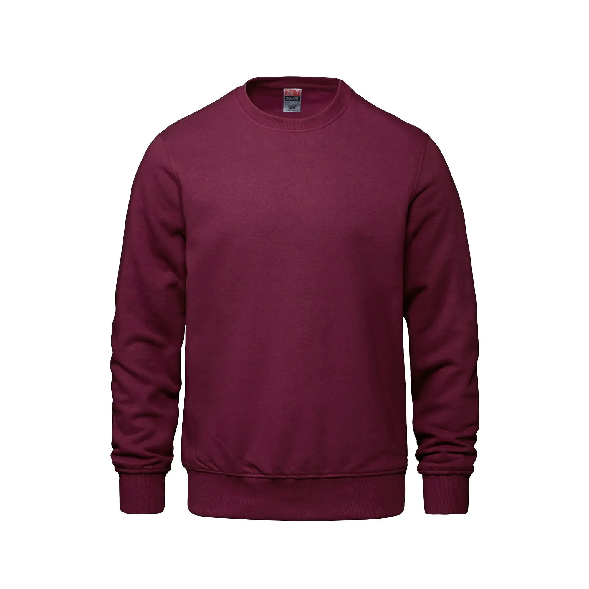 Adult Crewneck Pullover Sweatshirt-CSW - Color Image 1