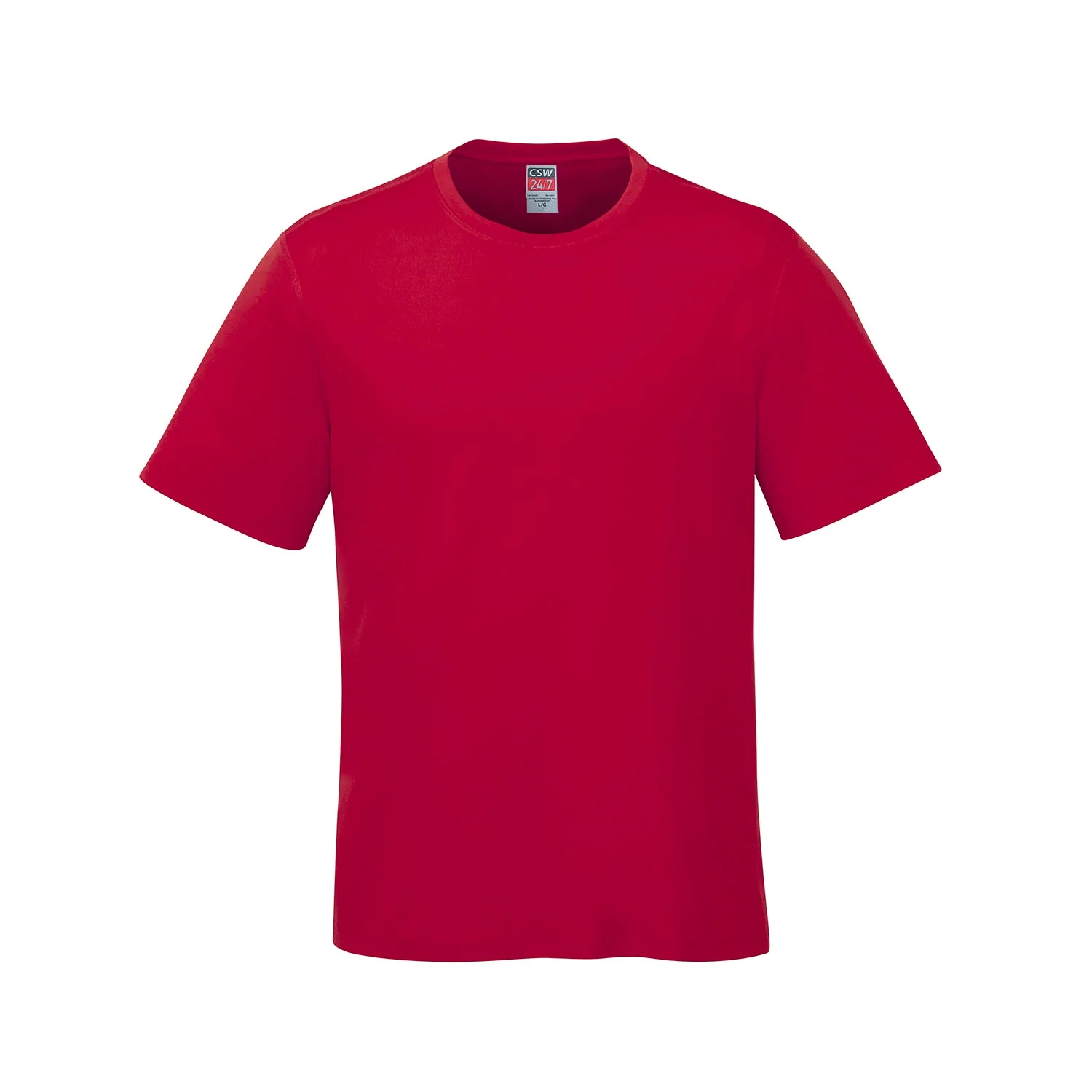 Adult RING SPUN Combed Cotton Crewneck T-Shirt-CSW