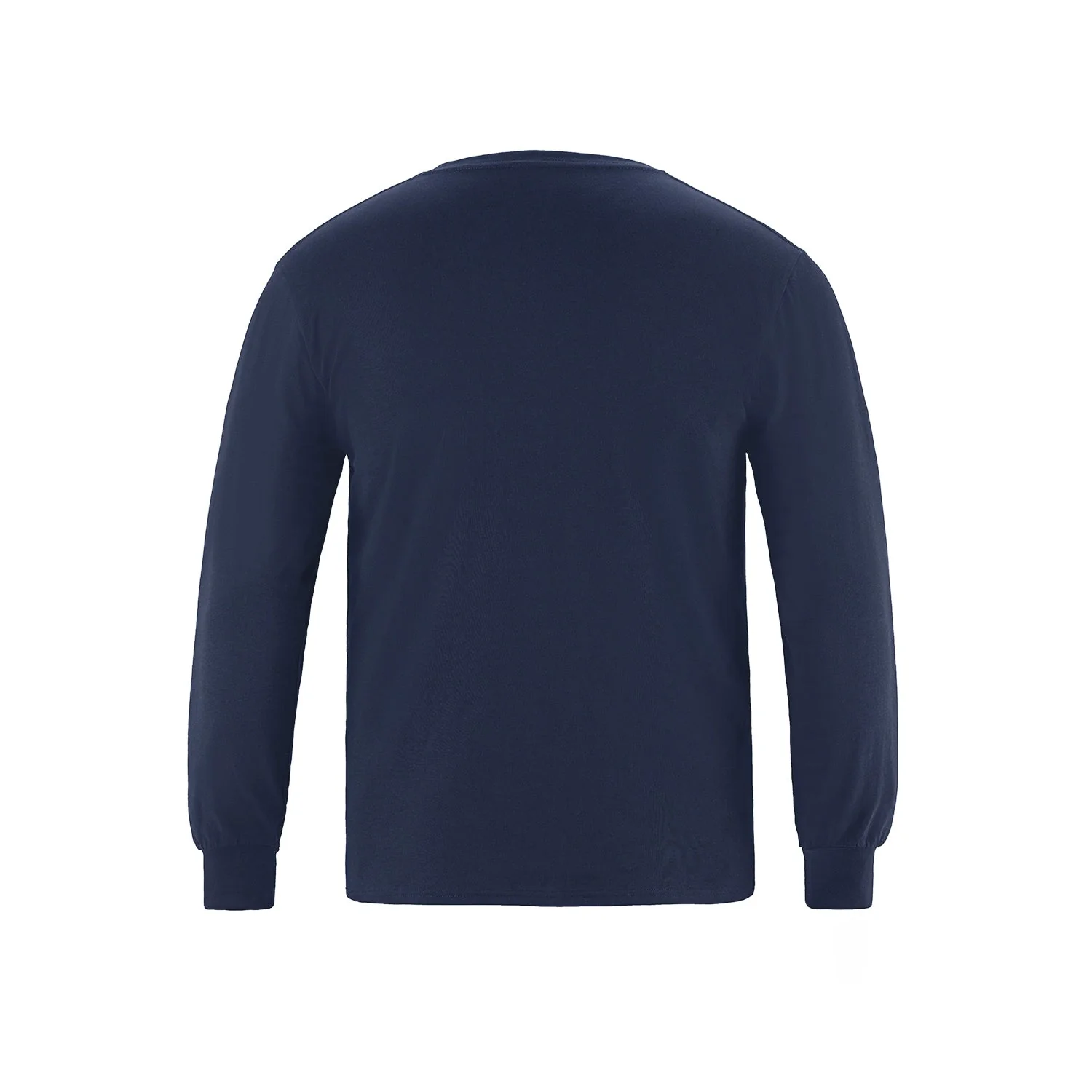 Adult RING SPUN Combed Cotton Long Sleeve Crewneck T-Shirt-CSW