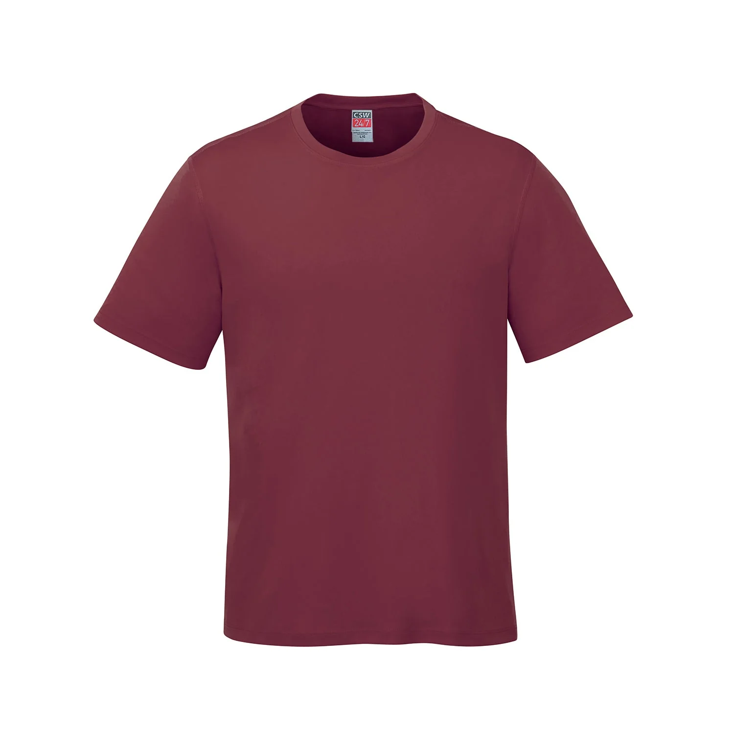 Adult RING SPUN Combed Cotton Crewneck T-Shirt-CSW