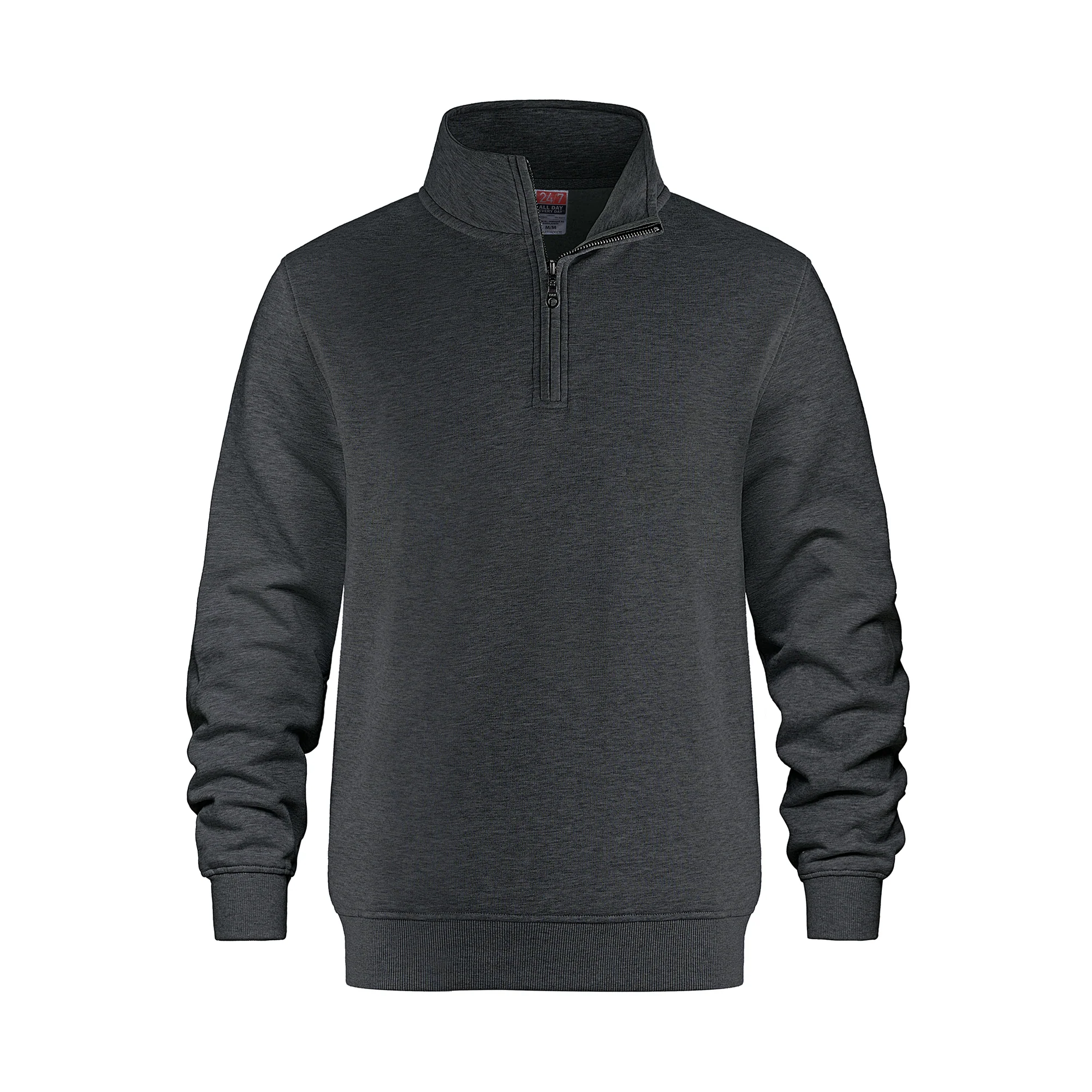 Adult 1/4 Zip Sweatshirt-CSW - Color Image 1